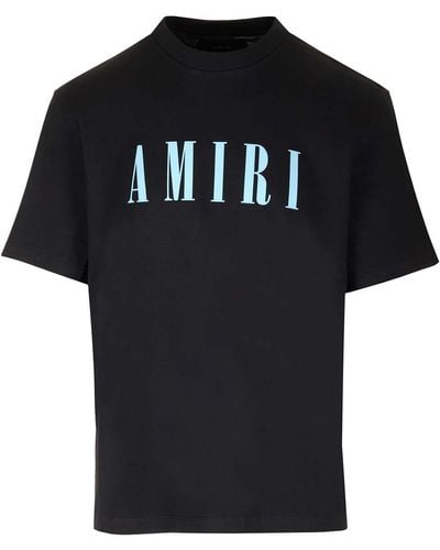 Amiri T-Shirt With Light Logo - Black