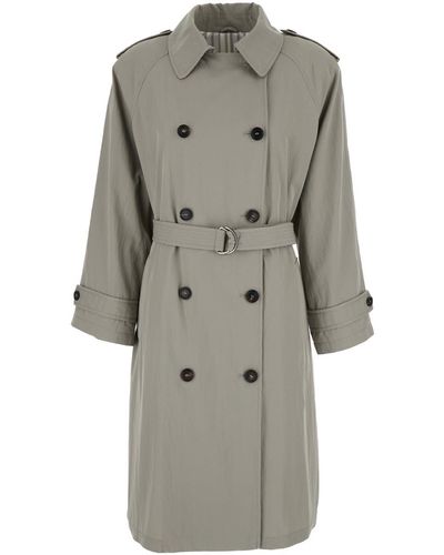 Brunello Cucinelli Trench Coat - Grey