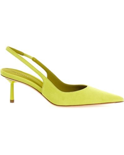 Le Silla Chanel Bella Court Shoes - Yellow