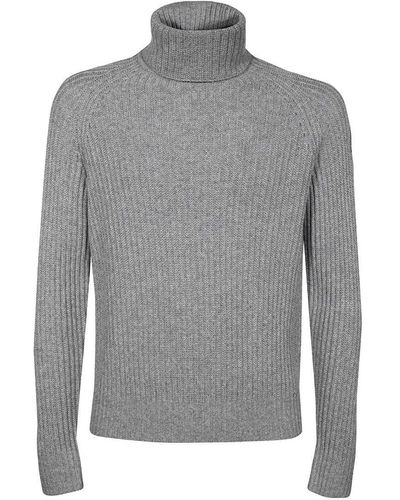 Parajumpers Wool Turtleneck Sweater - Gray