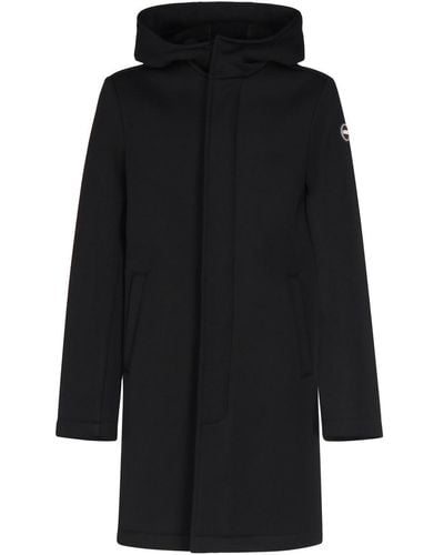 Colmar Wool Jacket With Hood - Black