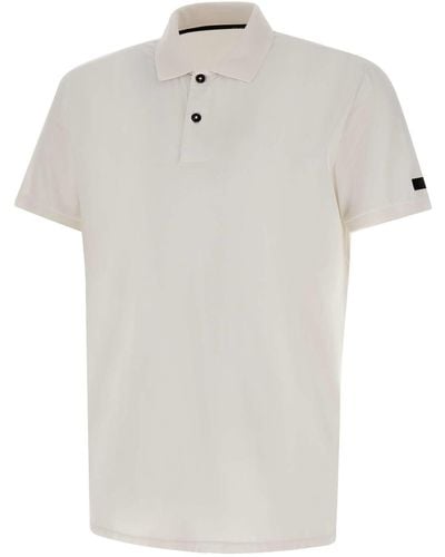 Rrd Gdy Oxford Cotton Polo Shirt - White