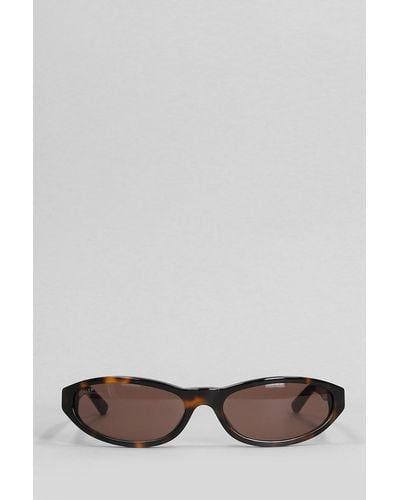 Balenciaga Neo Round Sunglasses - Grey