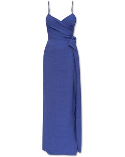 Emporio Armani Slip Dress, - Blue
