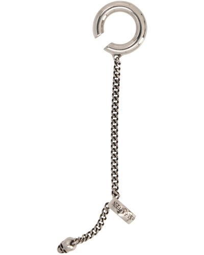 Alexander McQueen Airpods Chain Earrings - Metallic