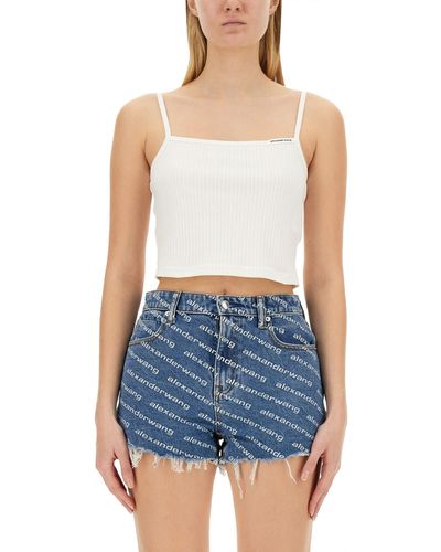 T By Alexander Wang Canvas Cami - Blue