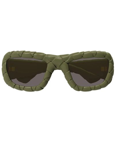 Bottega Veneta Bv1303S Linea Unapologetic 002 Sunglasses - Green