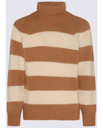 PT01 And Wool Knitwear - Brown