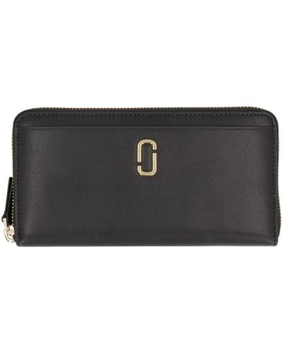 Marc Jacobs Leather Wallet - Black