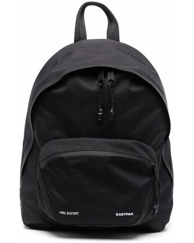 Neil Barrett Tech Polyester Canvas Padded Backpack X Eastpak - Black