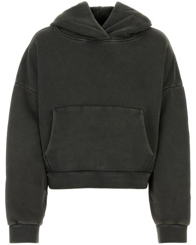 Entire studios Slate Cotton Oversize Sweatshirt - Black