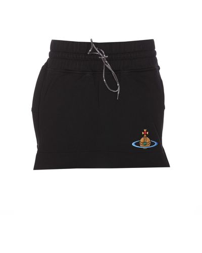 Vivienne Westwood Boxer Mini Skirts - Black