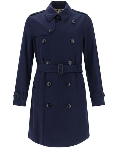 Burberry Coats - Blue