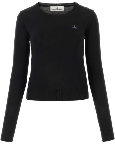 Vivienne Westwood Black Wool Sweater