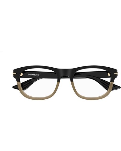 Montblanc Mb0305O Linea Nib Eyeglasses - Black
