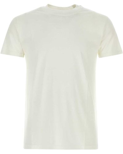 PT01 Silk Blend T-Shirt - White