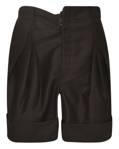 Maison Margiela Hook Lock Shorts - Black