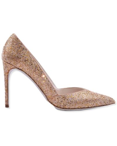 Gold Pumps for Women - Up to 68% off | Lyst