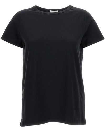 Allude Crewneck T-Shirt - Black