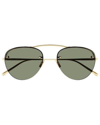 Saint Laurent Sl 575 003 Sunglasses - Green
