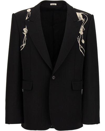 Alexander McQueen 'Harness' Blazer - Black