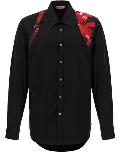 Alexander McQueen Harness Shirt - Black