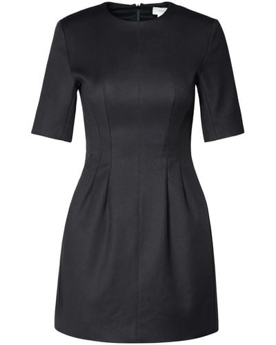 Sportmax 'Dove' Cotton Blend Dress - Black