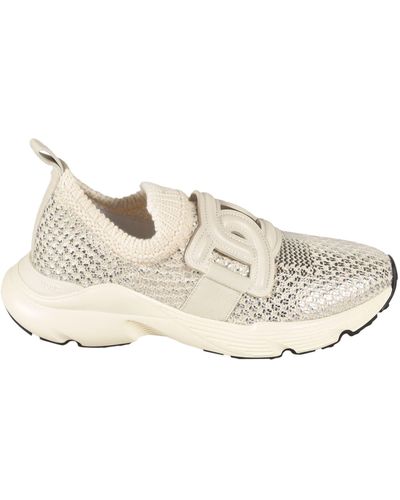 Tod's 54C Sport Runner Trainers - Natural