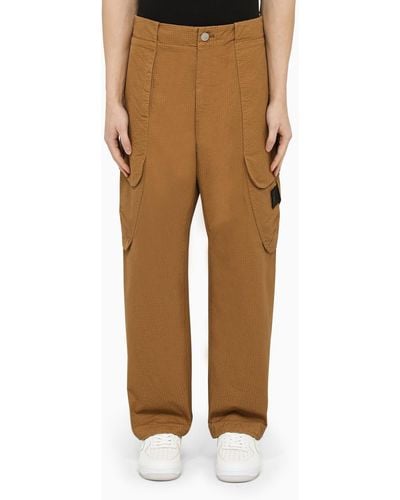 Stone Island Shadow Project Cargo Trousers - Brown