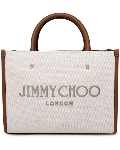 Jimmy Choo Fabric Bag - Metallic
