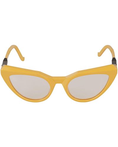 VAVA Eyewear Cat Eye Glasses Glasses - Metallic