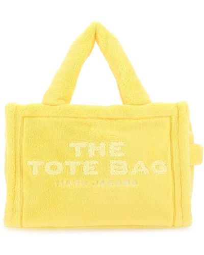 Marc Jacobs Terry Fabric Mini The Tote Bag Handbag - Yellow