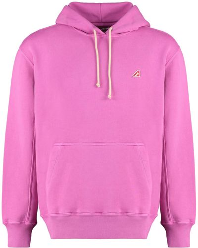 Autry Hooded Sweatshirt - Pink