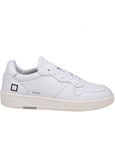 Date Court Trainers - White