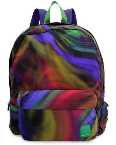 Emporio Armani Sustainability Project - Technical Fabric Backpack - Multicolor