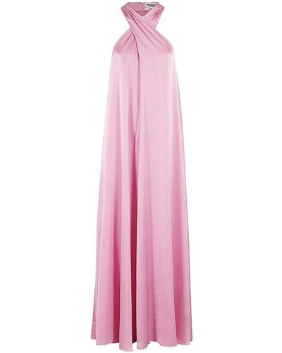Essentiel Antwerp Finch Halterneck Dress - Pink