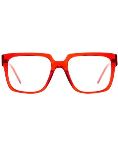 Kuboraum Maske K3 Glasses - Red