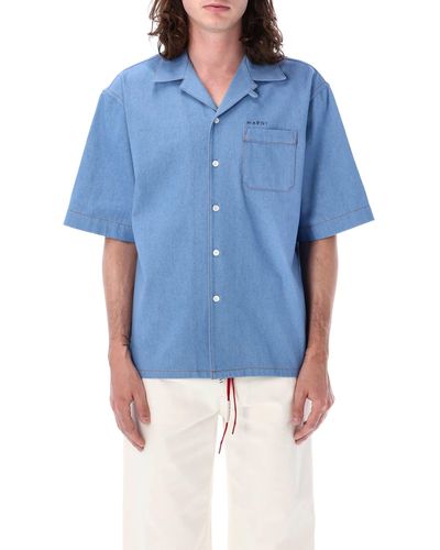 Marni Shirt S/S - Blue