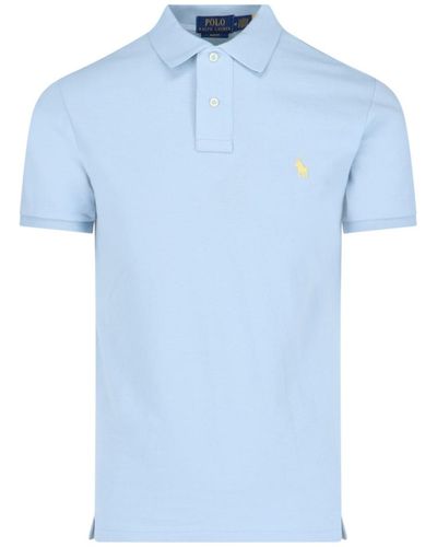 Ralph Lauren Logo Polo Shirt - Blue