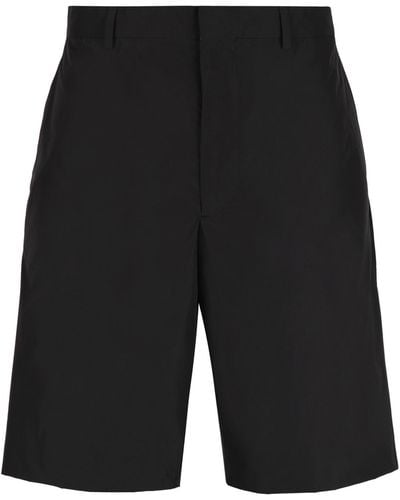 Prada Techno Fabric Shorts - Black