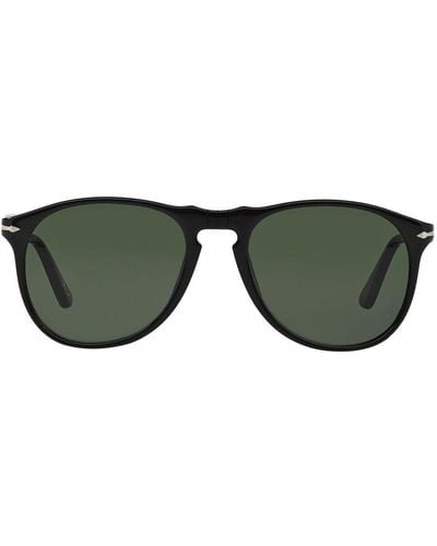 Persol Round Frame Sunglasses - Green