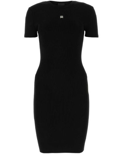 Givenchy Stretch Viscose Blend Mini Dress - Black