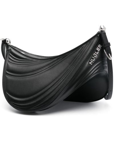 Mugler Shoulder Bag Bags - Black