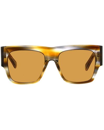 Celine Cl40056i 55e Sunglasses - Metallic