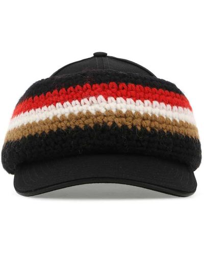 Burberry Cotton Hat - Red