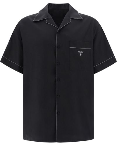 Prada Short Sleeve Shirt - Black