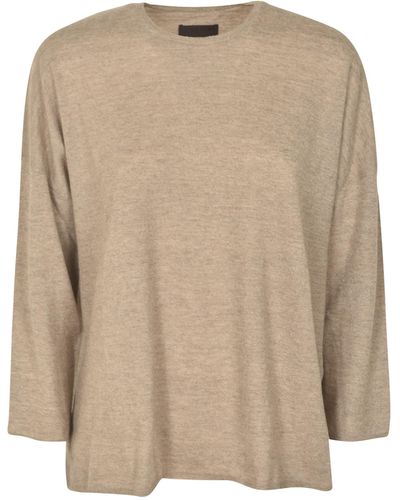Oyuna Loose Fit Sweater - Natural
