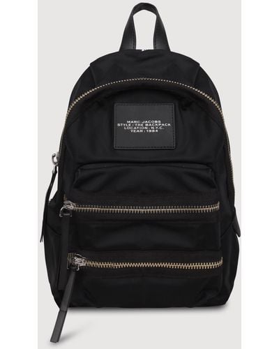 Marc Jacobs Nylon Backpack - Black