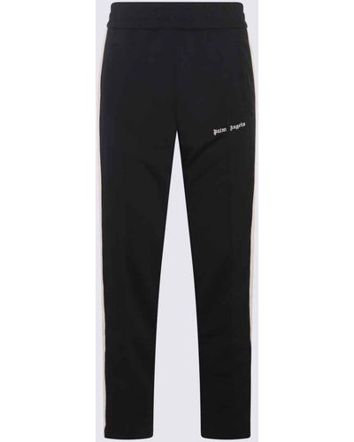 Palm Angels And Cream Track Trousers - Black