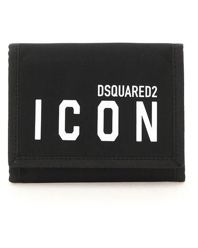 DSquared² Icon Wallet - Black